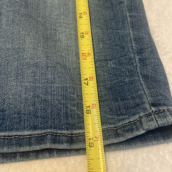 LUCKY BRAND Size 4/27 Bermuda Blue Jean Shorts - Picture 5 of 11